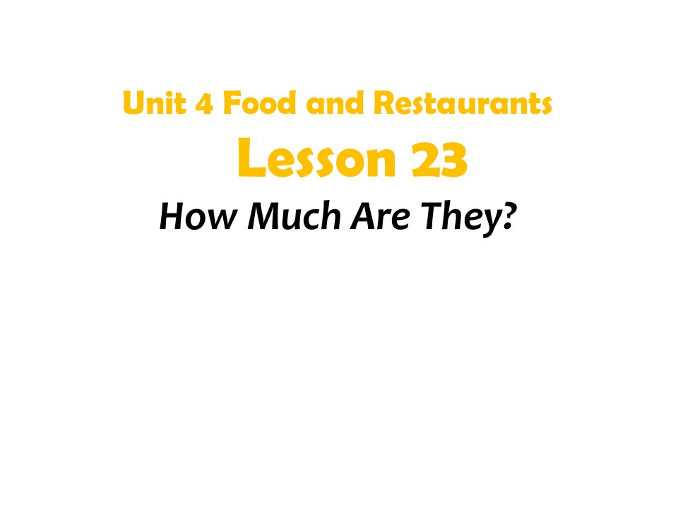 冀教版小学英语三年级下册Lesson-23-How-Much-Are-They--公开课课件1