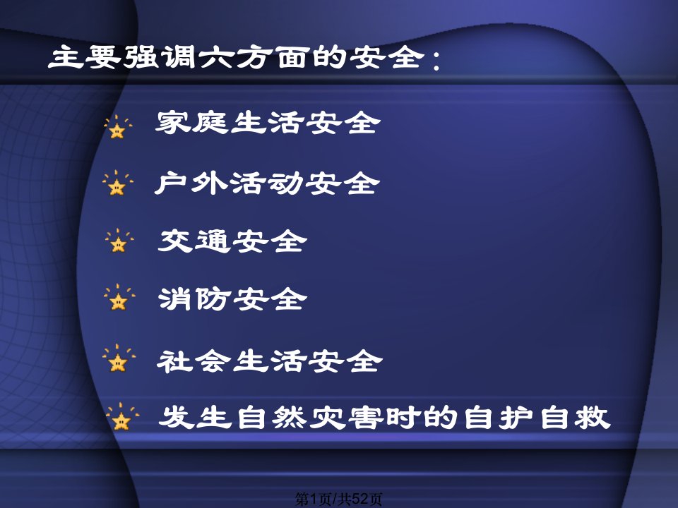 安全教育【ppt】