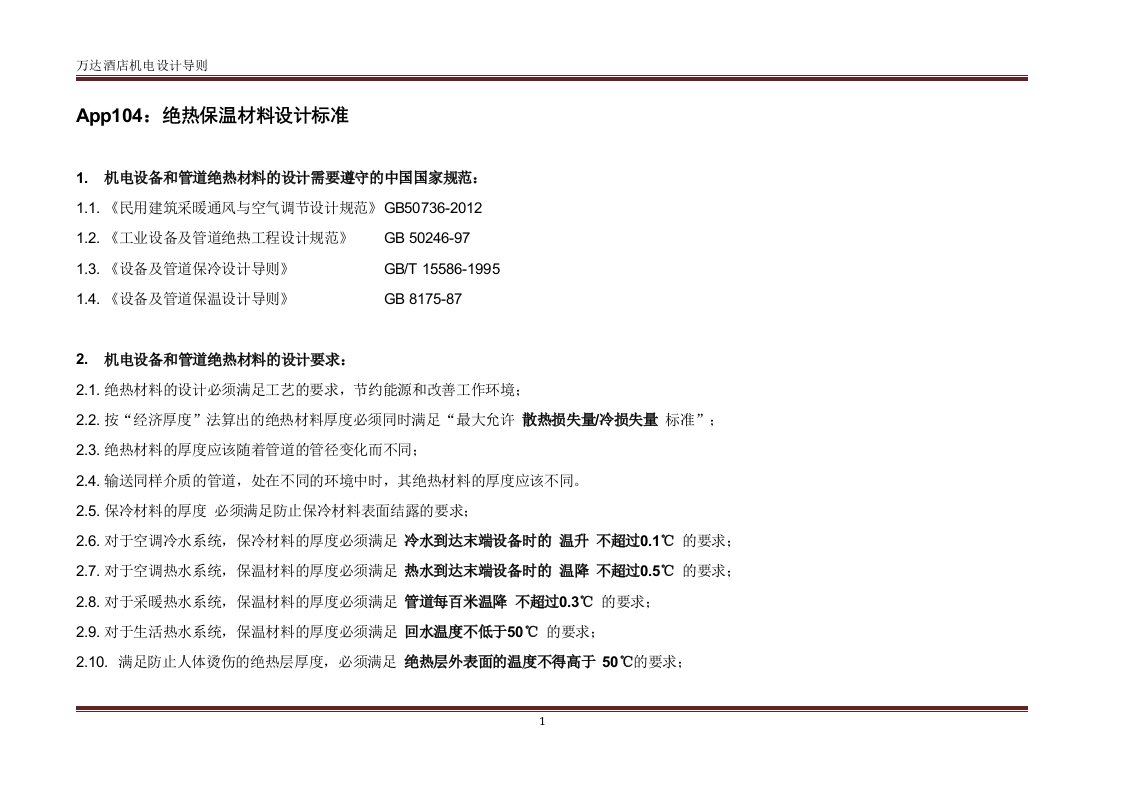 App104-绝热保温材料设计标准