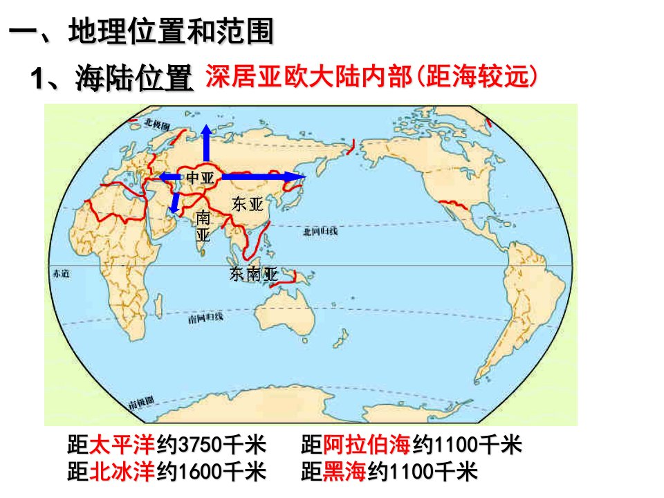 世界区域地理中亚解析