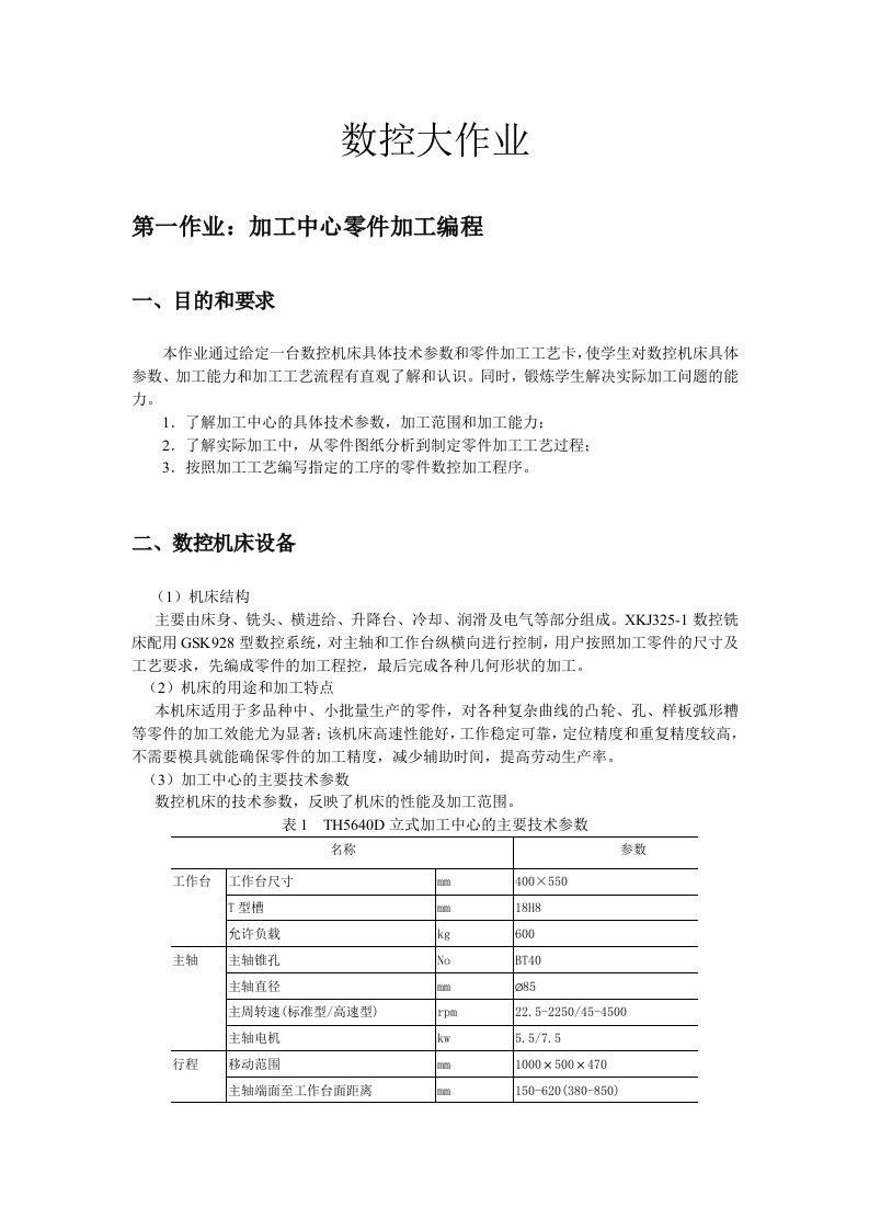 数控技术课大作业