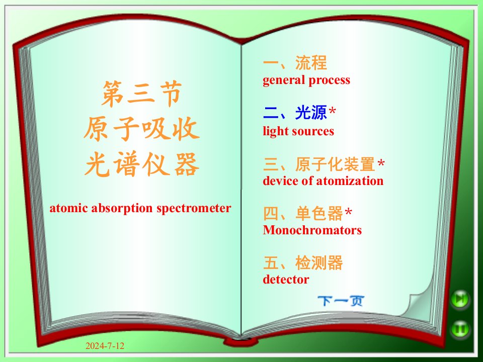 仪器分析-第七章原子吸收光谱-zcq