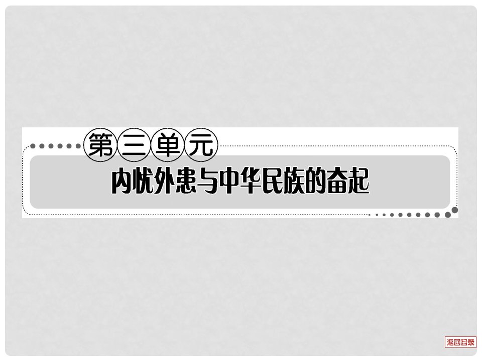 江西省新建二中高三历史一轮复习