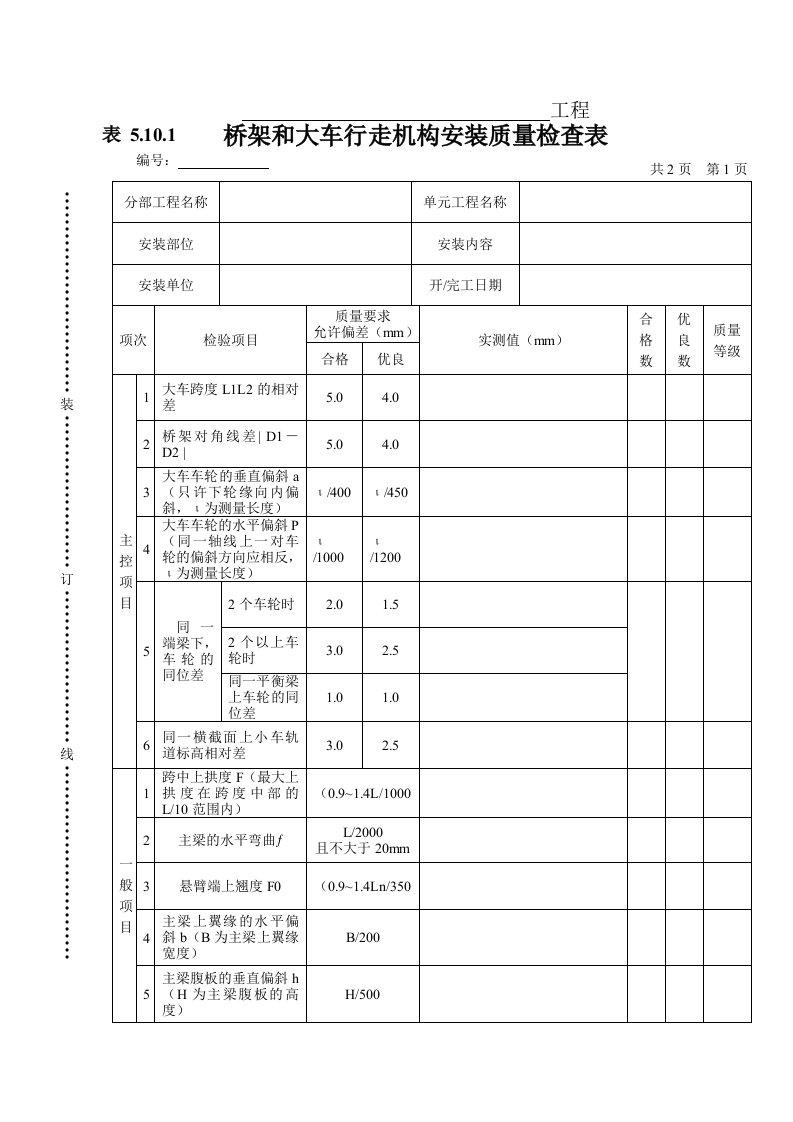 工程资料-表