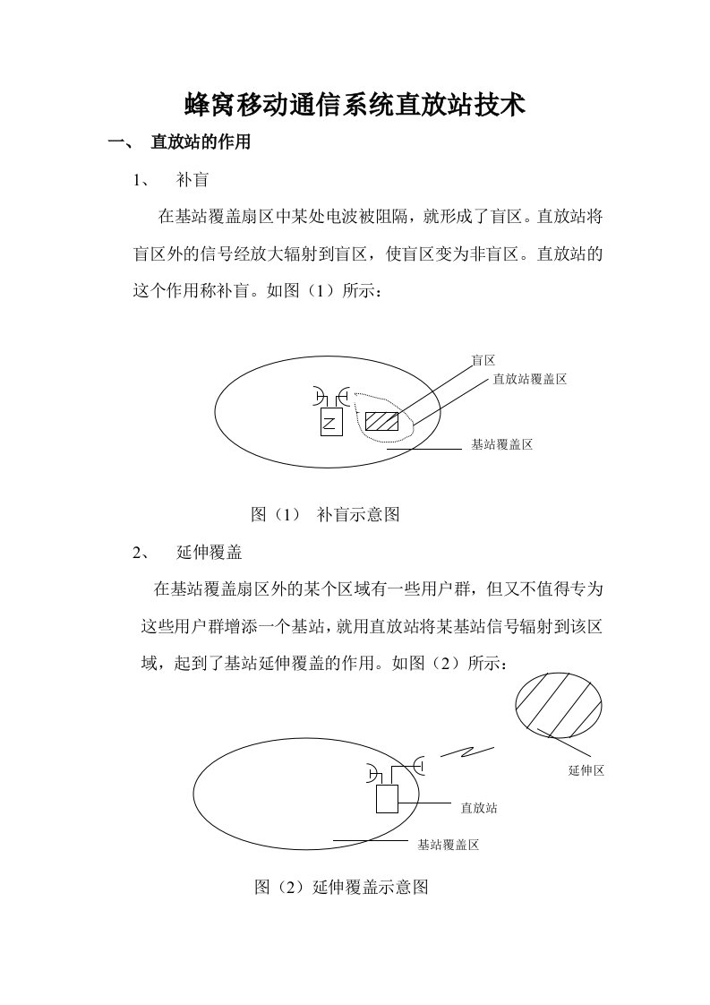 通信行业-蜂窝移动通信直放站技术