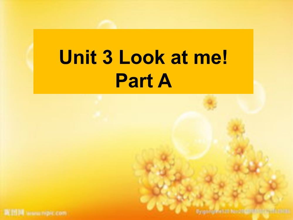 PEP小学英语三年级上册Look-at-me-PPT