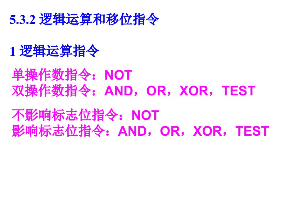 北理工微机原理第五章(II)