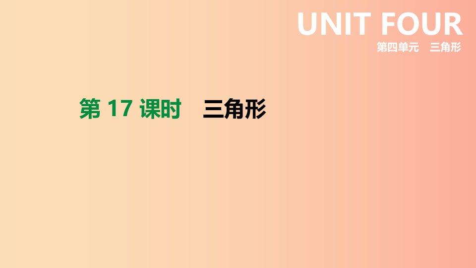 2019年中考数学专题复习