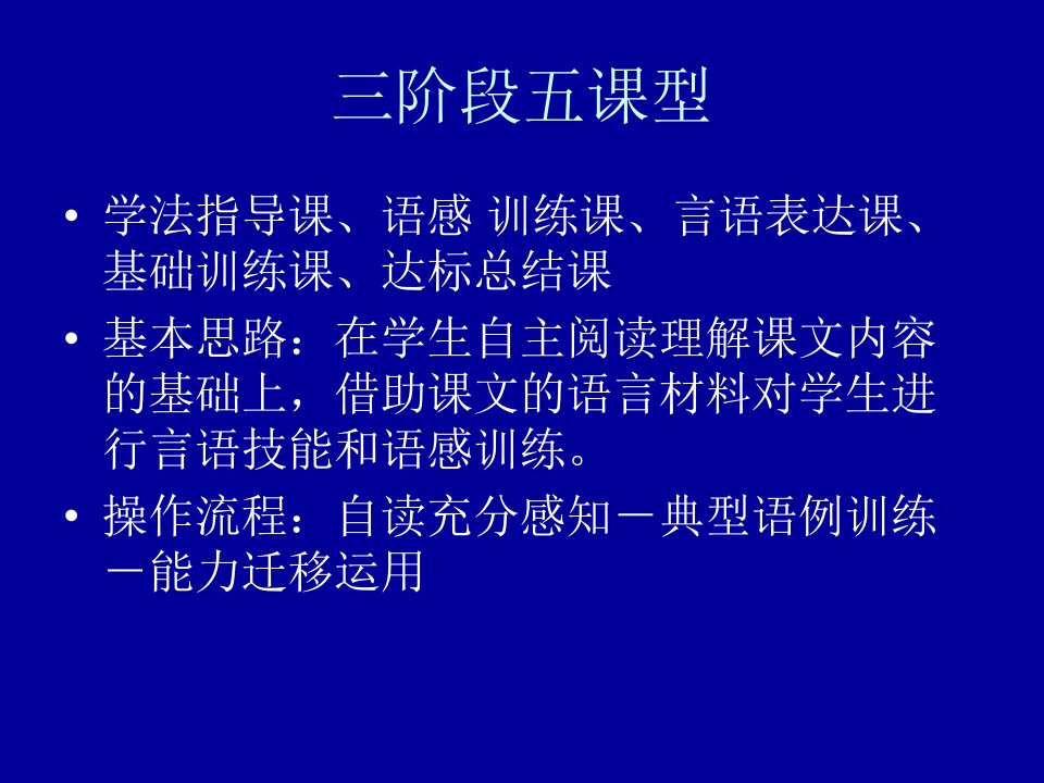 小学语文教学与语感训练