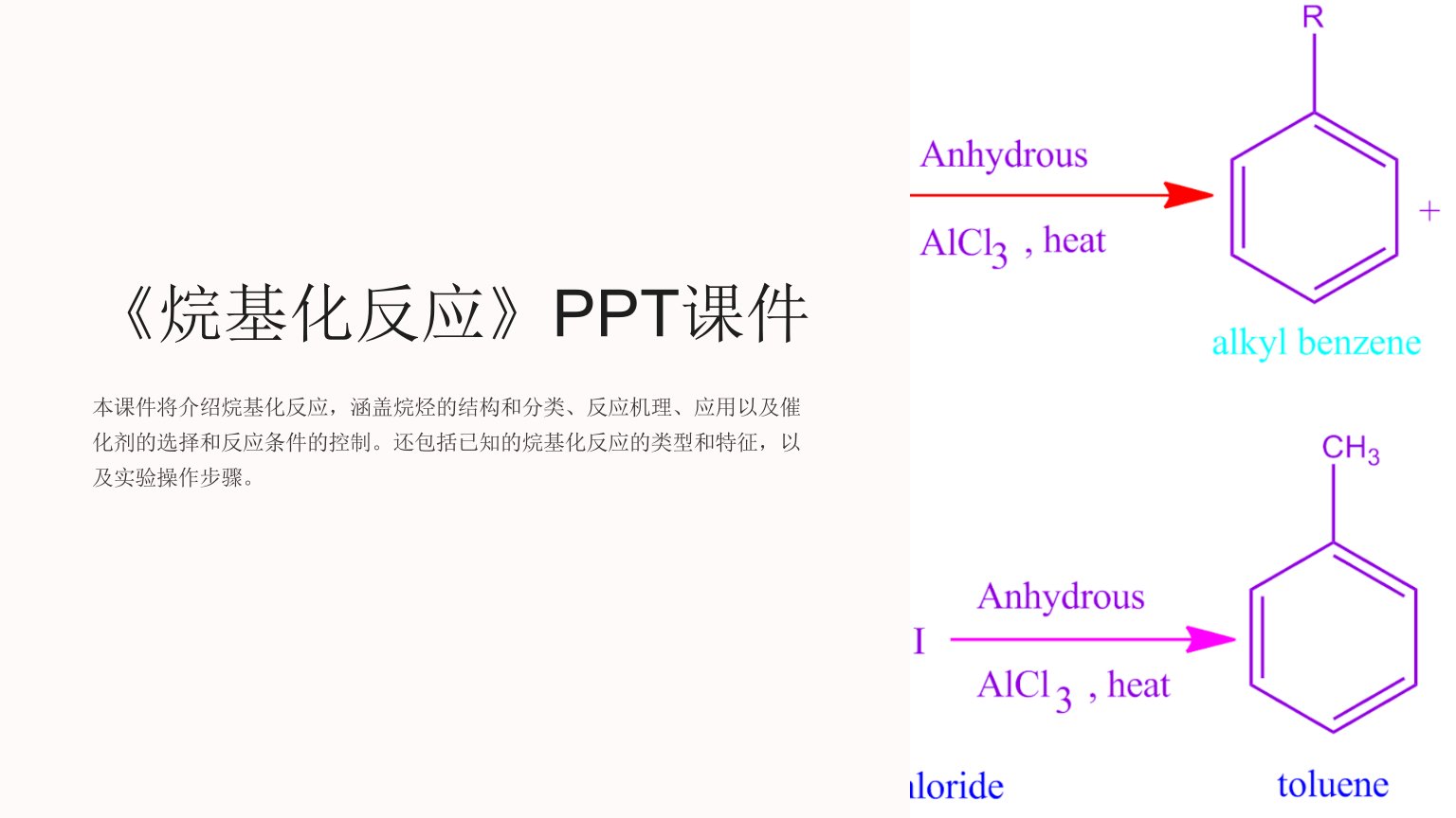 《烷基化反应》课件