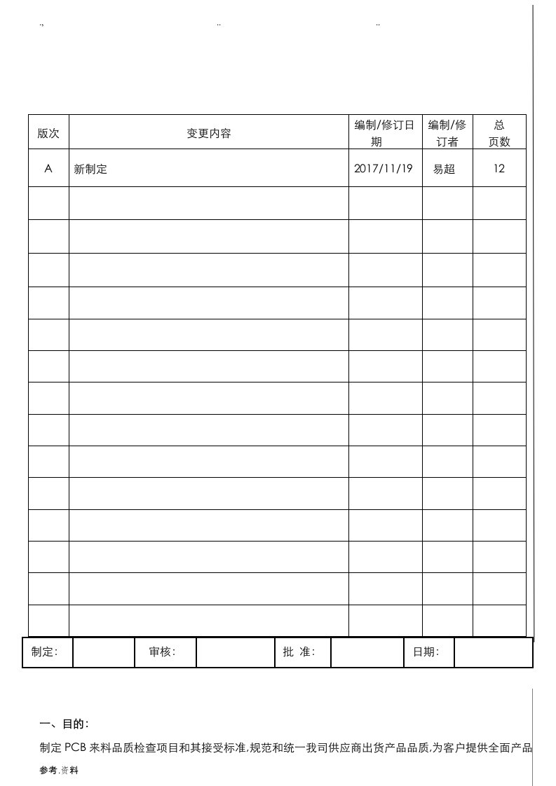 PCB外观检验标准[详]