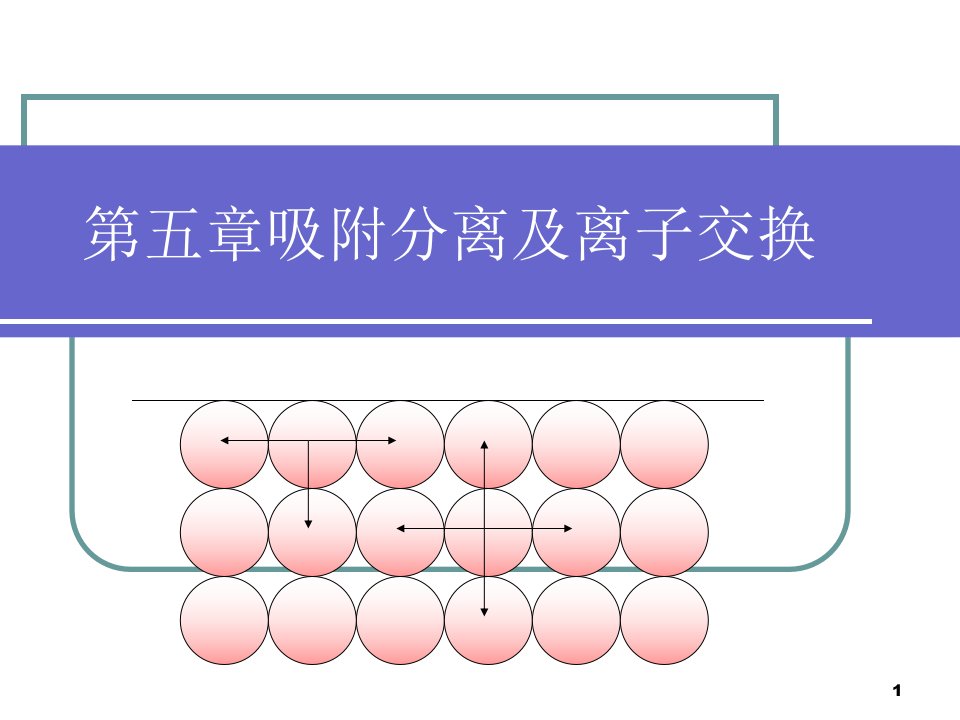 生物分离工程第五章吸附分离及离子交换课件