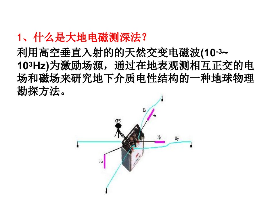 大地电磁测深法ppt课件