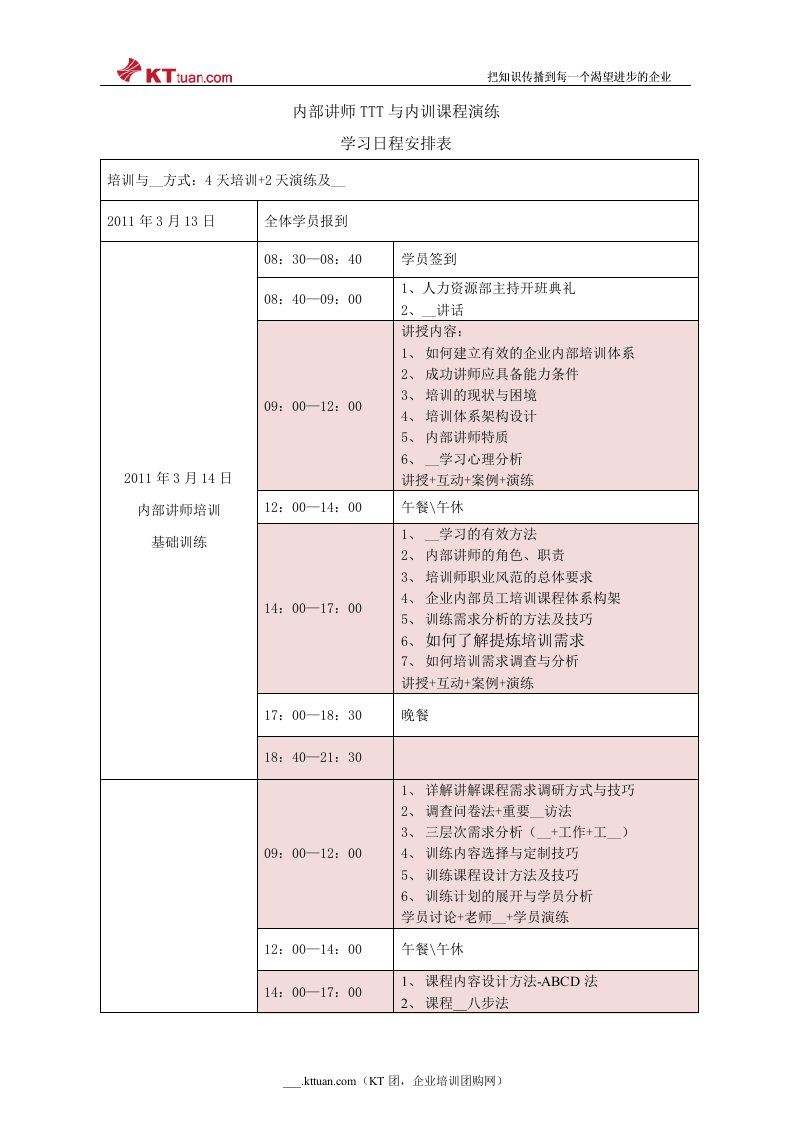 内部讲师TTT与内训课程演练-刘成熙老师