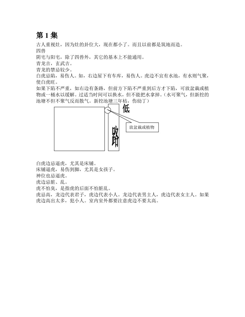 林武樟1-34集完整阳宅讲义