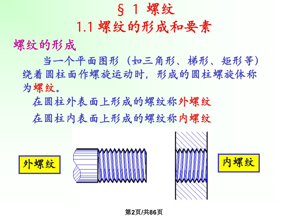 机械制图概述