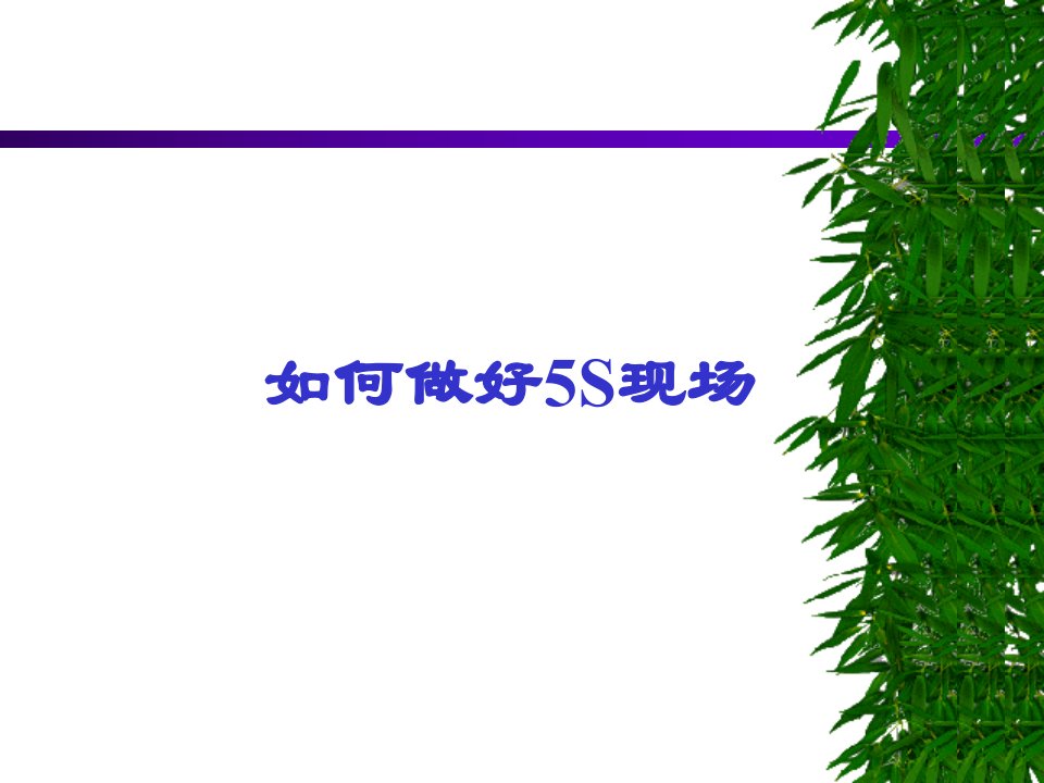 《S现场培训》PPT课件