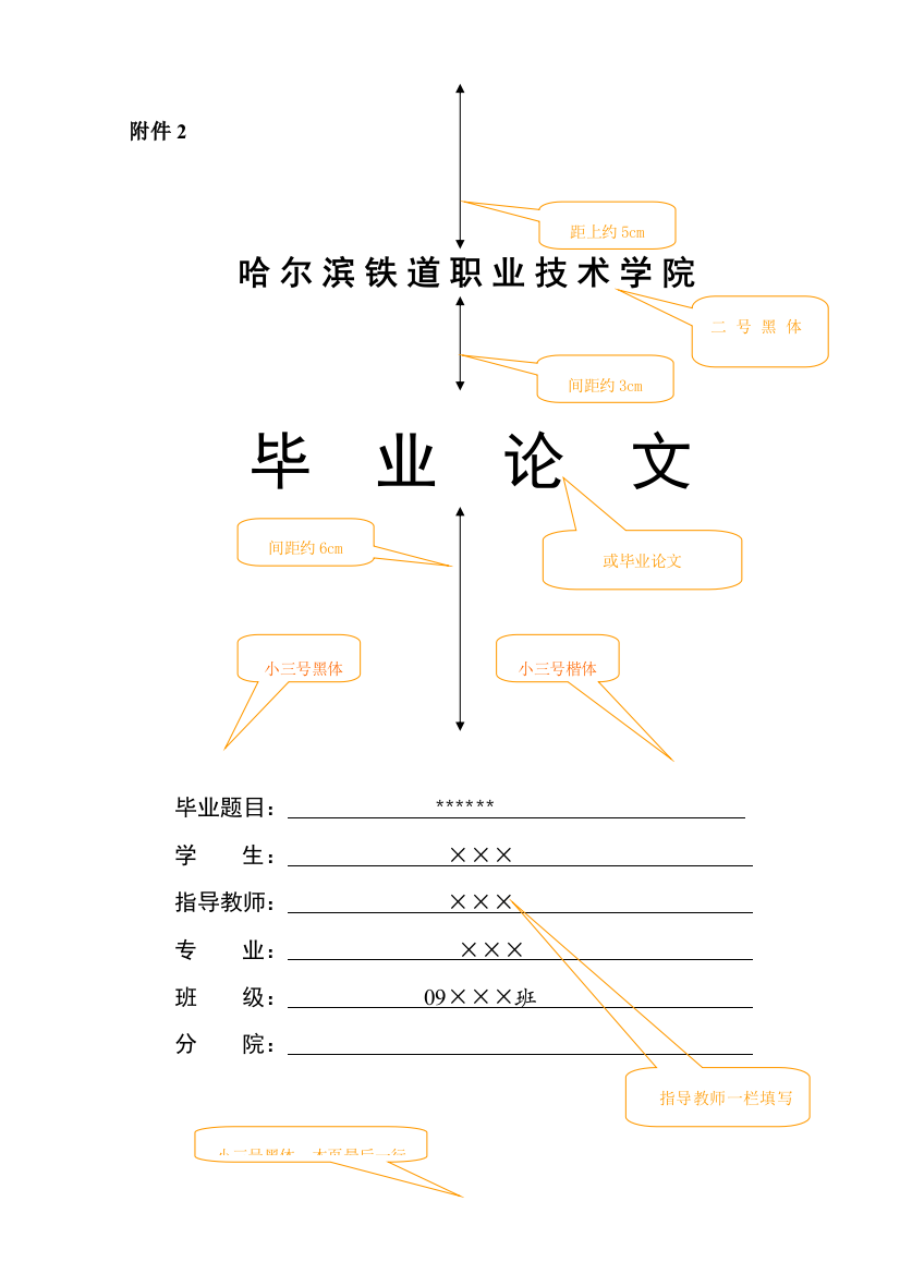 届毕业设计范本样本