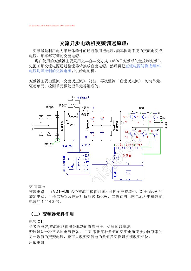 变频器的工作原理及应用[1]