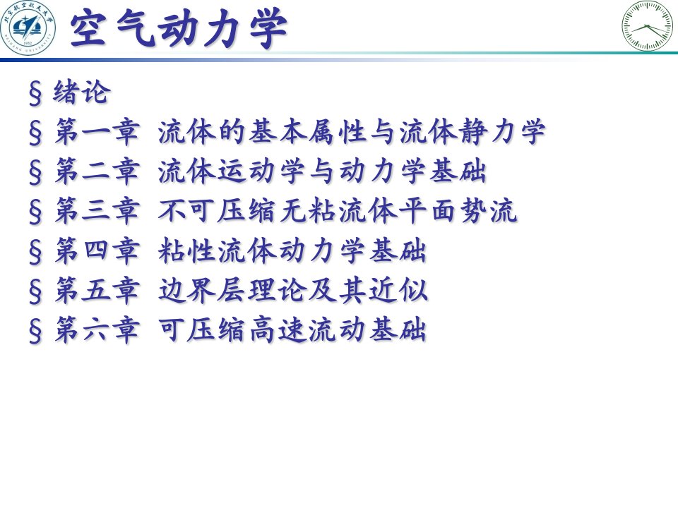 空气动力学：4