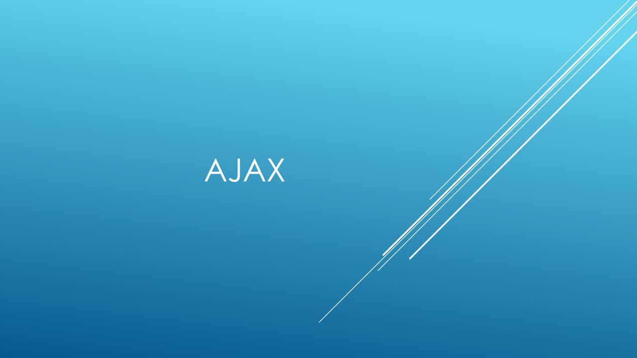 《ajax培训课件》PPT课件