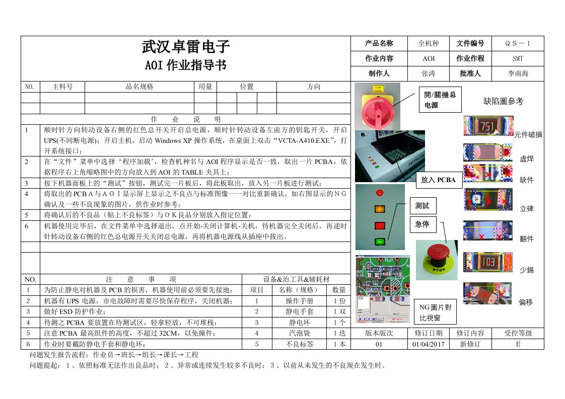 aoi作业指导书