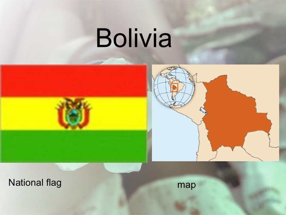 Bolivia玻利维亚一个国家的英语介绍