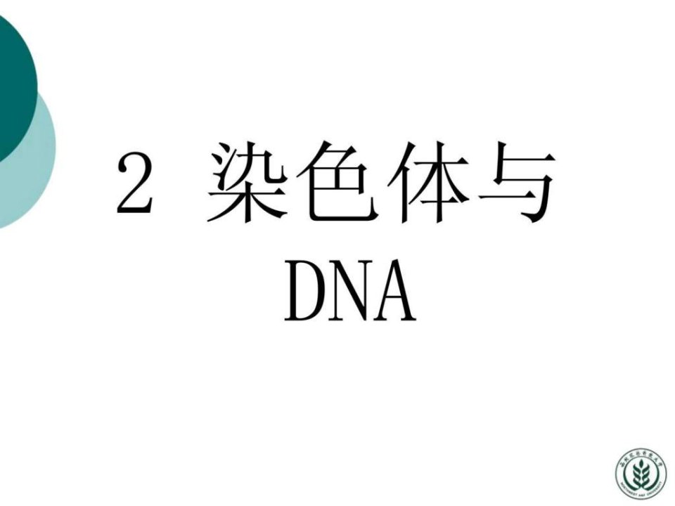 分子生物学1染色体与dna课件