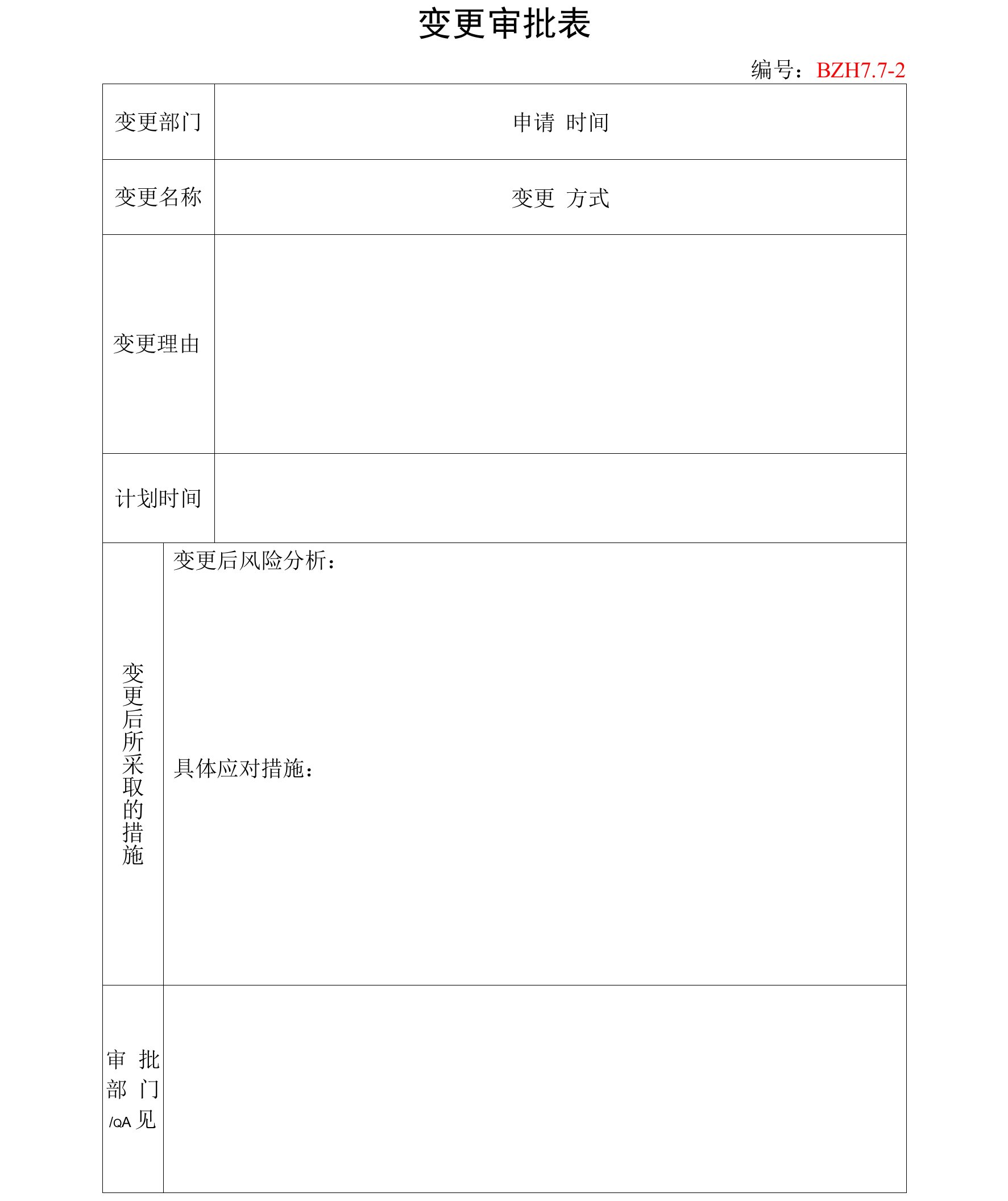 27.变更审批表