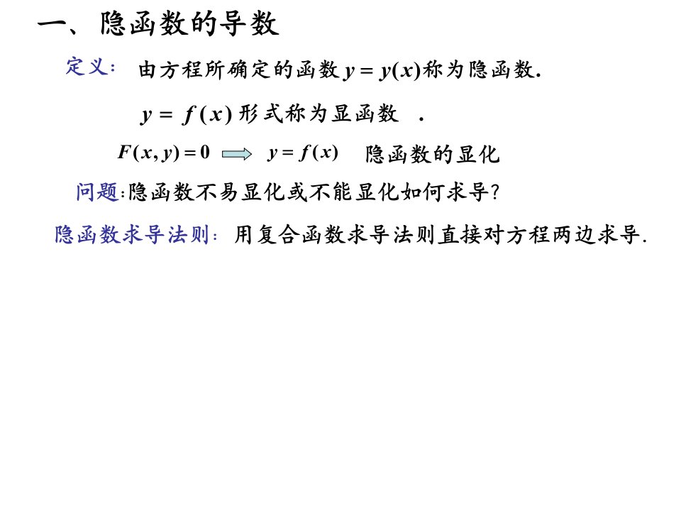 最新大一高数课件第二章261ppt课件