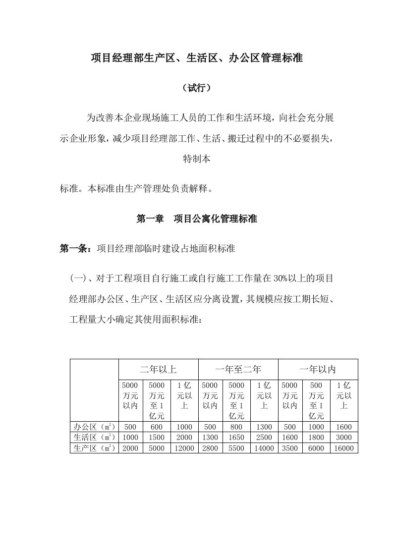 路桥企业公路工程项目管理办法117页（知名集团）