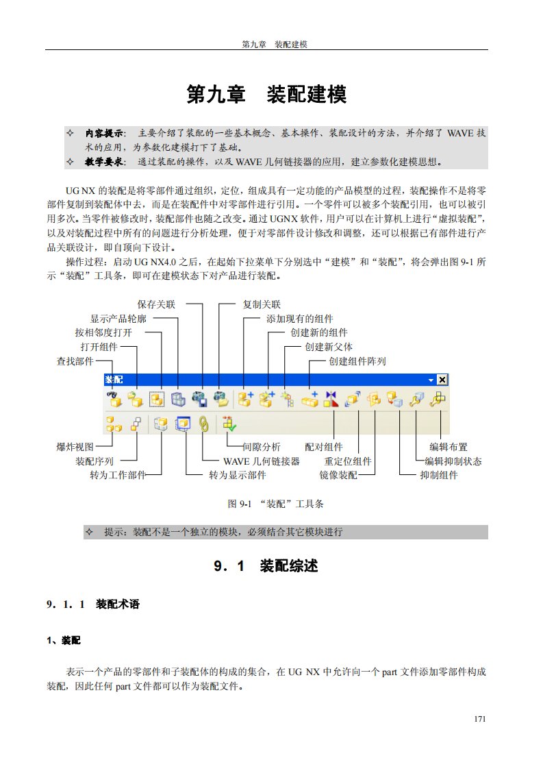 ug装配建模