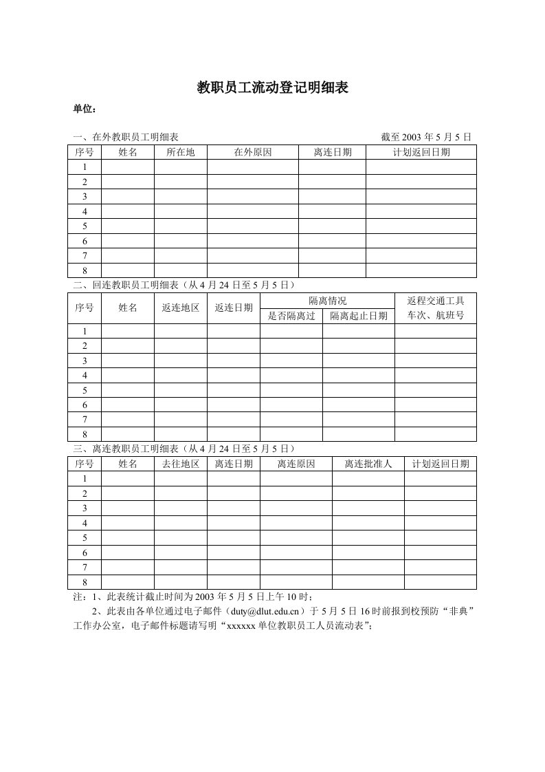 教职员工流动登记明细表