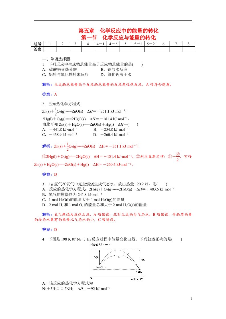 高考化学总复习