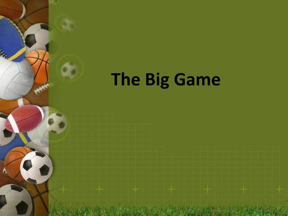 北师大版(初中二年级)八年级英语上册：The-Big-Game