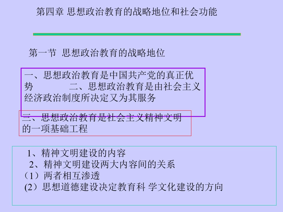 思想教育学原理课件第四章