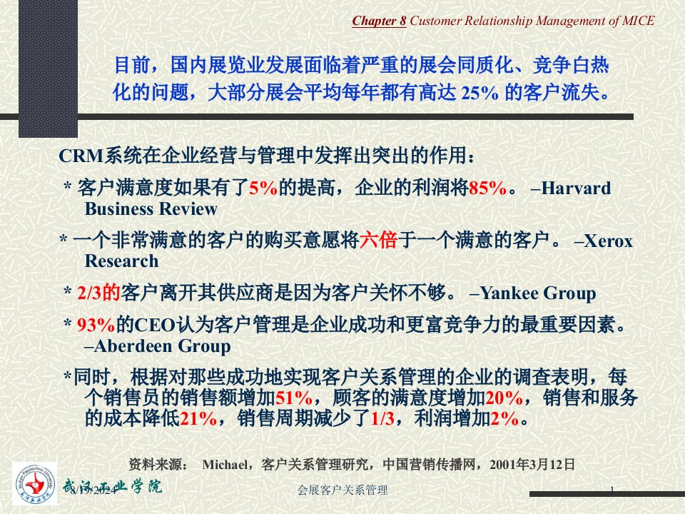 2021年会展客户关系管理讲义