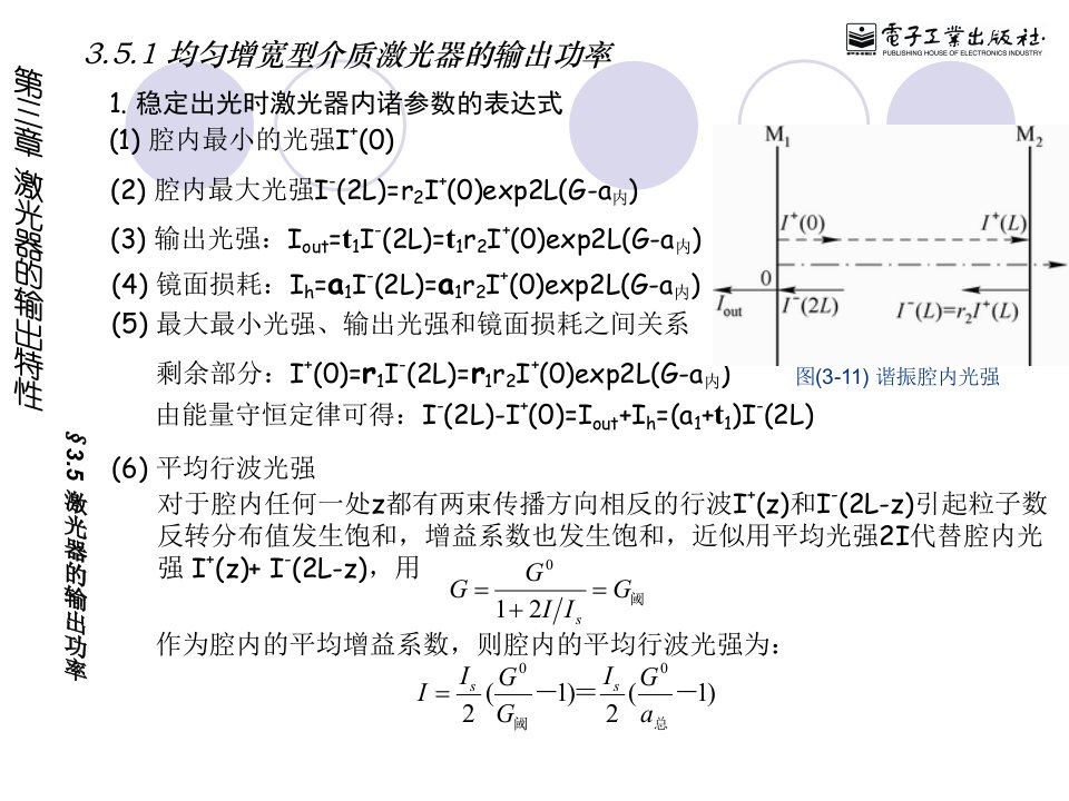 激光器的输出功率