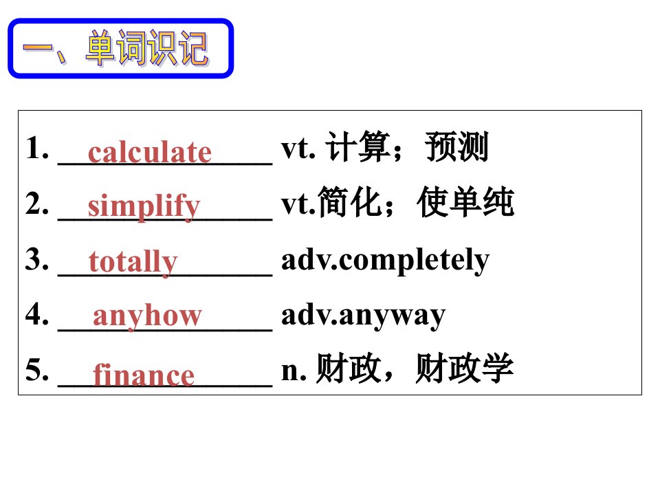 人教版必修二Unit3computers单词