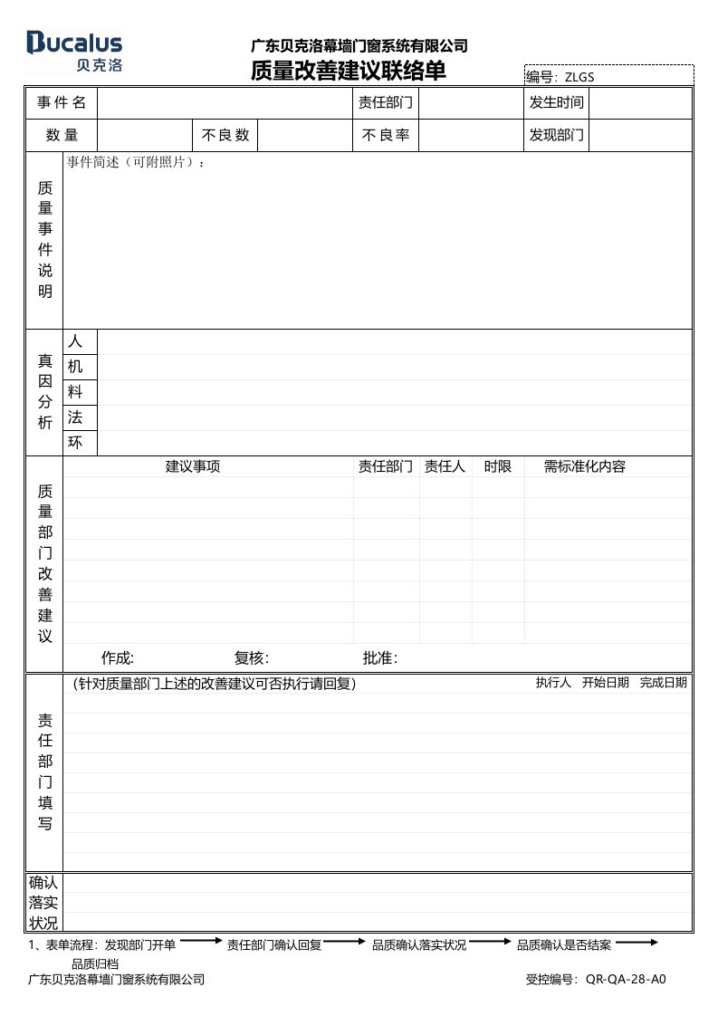 质量改善建议联络单2012-05-26