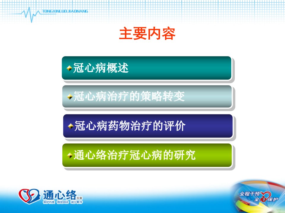 冠心病药物治疗策略及中医药的优势