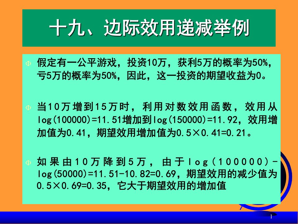 投资组合的选择powerpoint51页