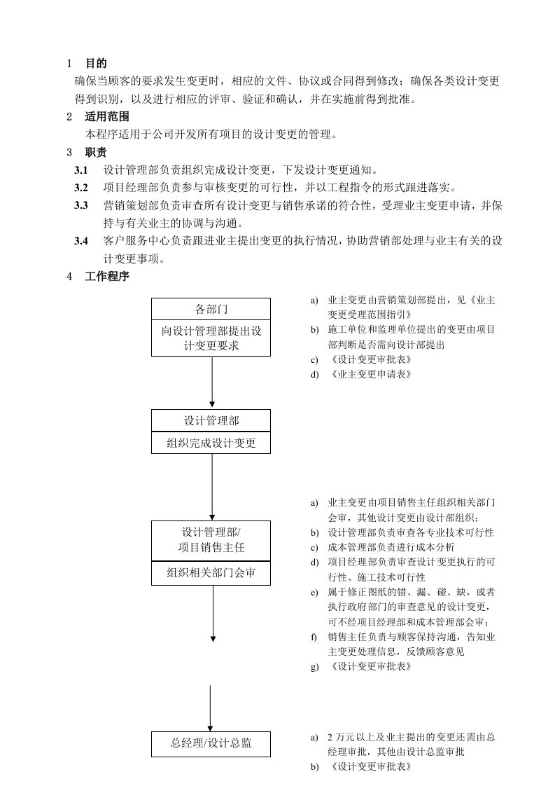 设计变更管理程序