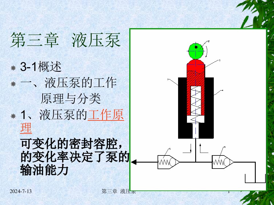 工作范文液压与气动的课件十一五规划教材