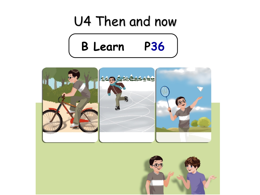 PEP小学英语六下-U4-B-Learn