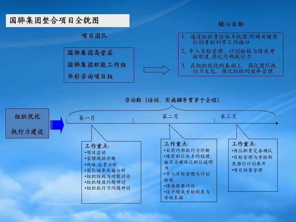 某咨询机构组织优化与执行力建设项目建议书