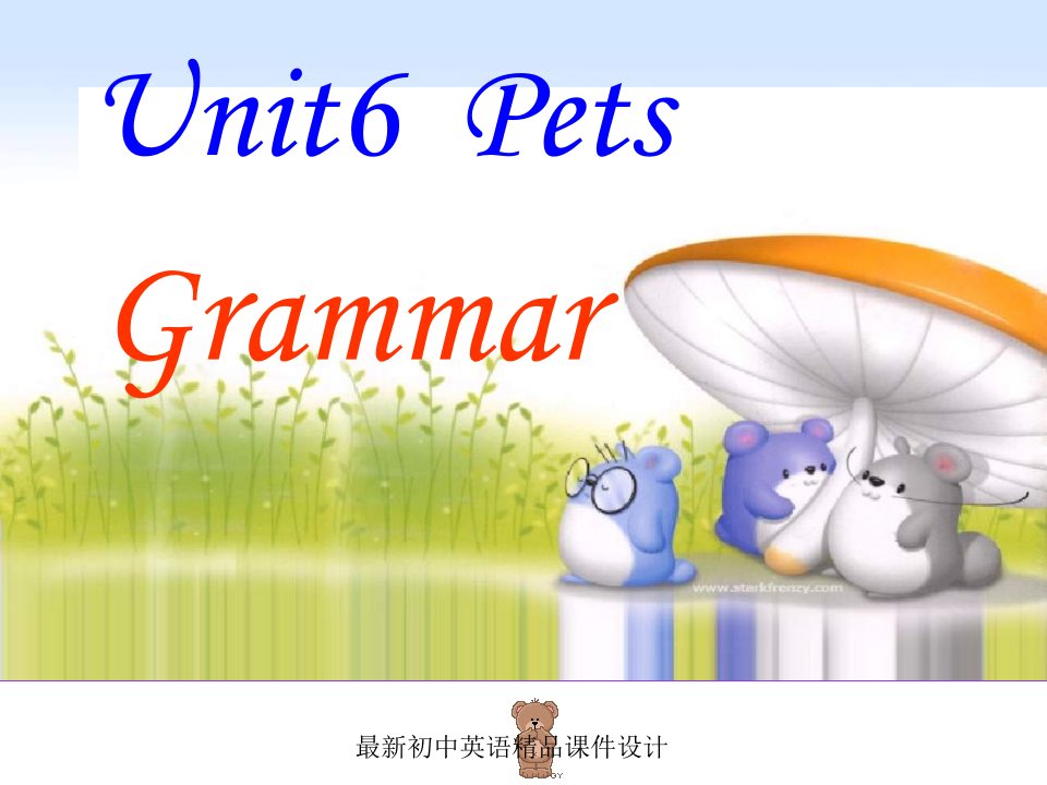 牛津深圳版八年级英语下册《Unit-6-Pets》ppt课件：Grammar