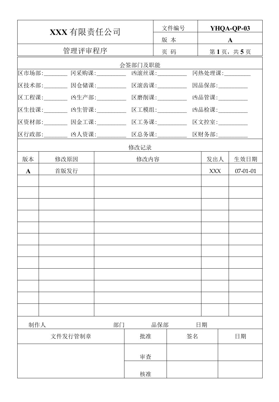 P80-管理评审程序