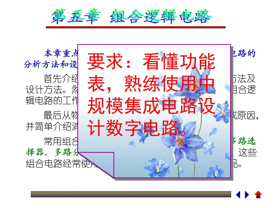 数字电子技术第3章第1节课件