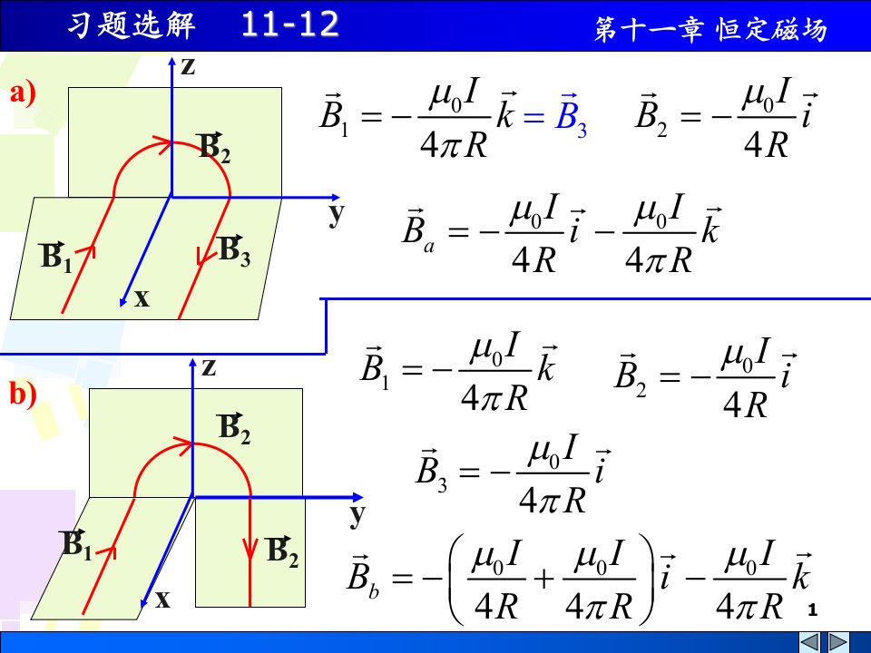 十一恒定磁场